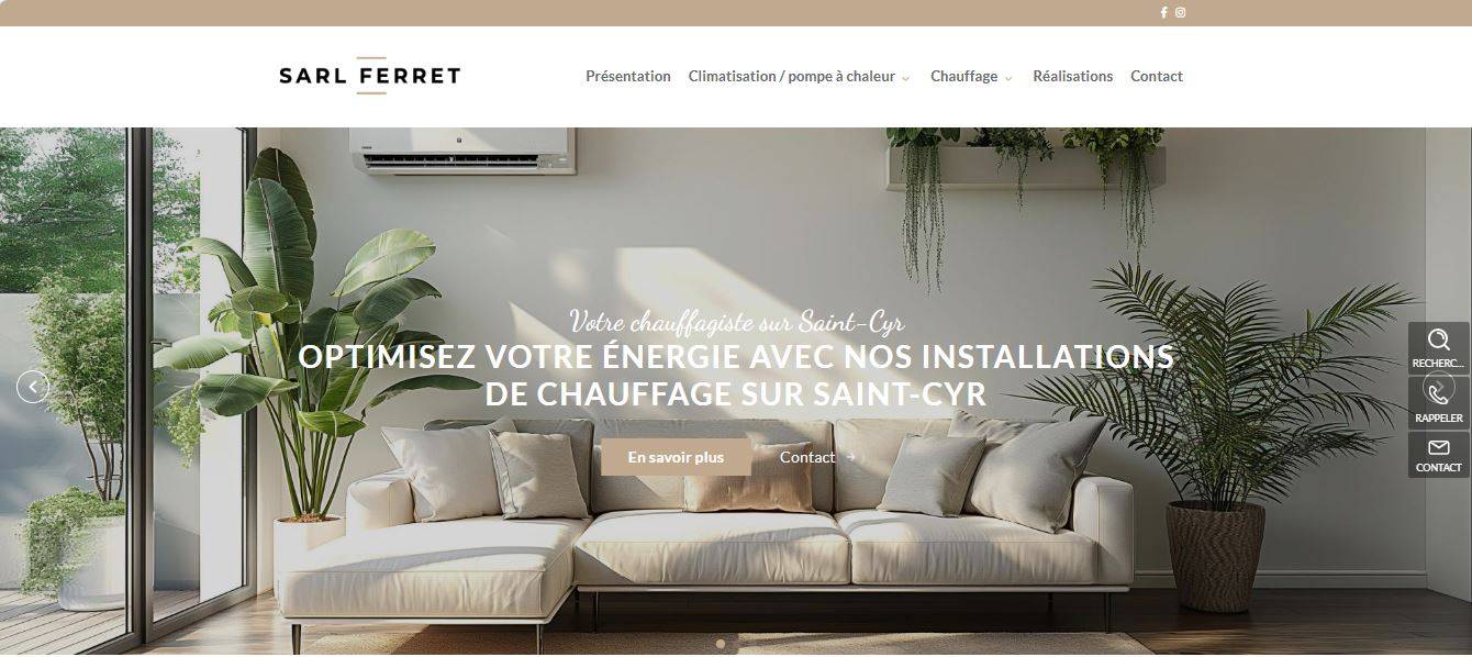 creation site interner Toulon Sarl ferret