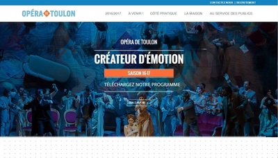 Ralisation Site Web et Rfrencement :  Opra de Toulon