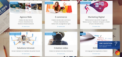 Cration site internet Nice| Le site internet de lagence web ?