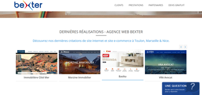 Agence Web Marseille | Inspirez-vous des ralisations de Bexter 