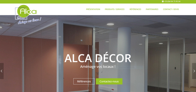 Cration site internet Toulon : Alca Decor