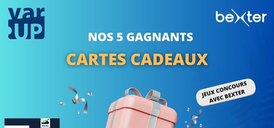 Bexter Agence Web Digitale - Les gagnants !