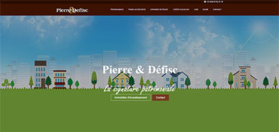 Ralisation Site Web et Rfrencement : Pierre & Dfisc