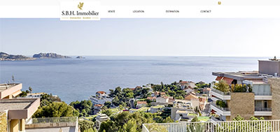 SBH immobilier - Nouvelle ralisation site immobilier