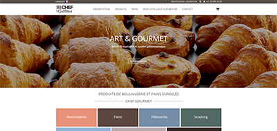 Ralisation Site Web et Rfrencement : Chef Gourmet