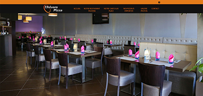 Ralisation Site Web et Rfrencement : Univers Pizza