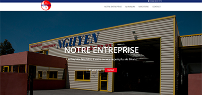 Ralisation Site Web et Rfrencement : Nguyen Entreprise