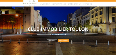 Ralisation Site Web et Rfrencement : Club Immobilier