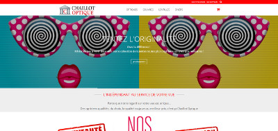 Ralisation Site Web et Rfrencement : Chaillot optique