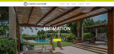 Ralisation Site Web et Rfrencement : Carletta Immobilier