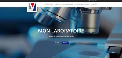 Ralisation Site Web et Rfrencement : Laboratoire Vermeulen