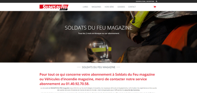 Ralisation Site Web et Rfrencement : Soldats du Feu