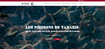 Ralisation Site Web et Rfrencement : Poissons de Tamaris