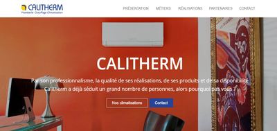 Ralisation Site Web et Rfrencement  : Calitherm