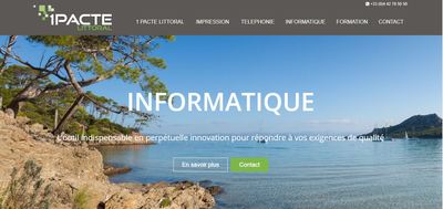 Ralisation Site Web et Rfrencement  : 1Pacte Littoral