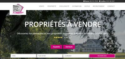 Ralisation Site Web et Rfrencement  :  SC Immobilier