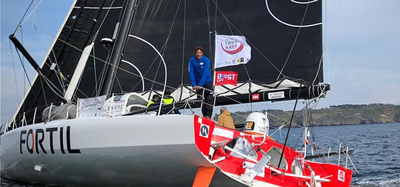 Agence Digitale bexter : arrive de L'IMOCA ENVOL BY FORTIL  TOULON