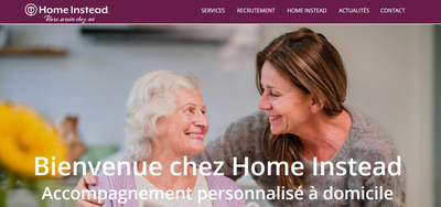 Ralisation Bexter Site Web & Rfrencement : HOME INSTEAD.