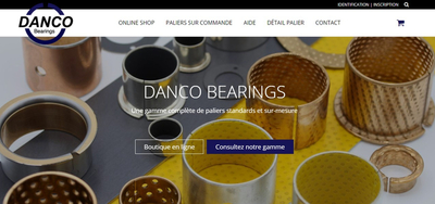 Ralisation Bexter Site Web & Rfrencement : DANCO BEARING