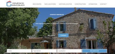 Ralisation Bexter Site Web & Rfrencement : GEMENOS IMMOBILIER