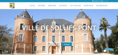 Ralisation Bexter Site Web & Rfrencement : Mairie de Sollis-Pont